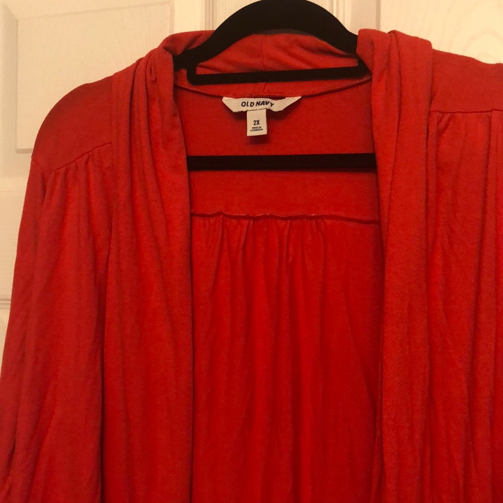Coral Old Navy Cardigan 2X